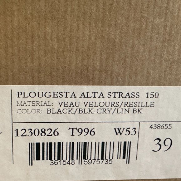 Christian Louboutin PLOUGESTA ALTA STRASS Fishnet Heels Pump Shoes Sandal - Picture 16 of 16